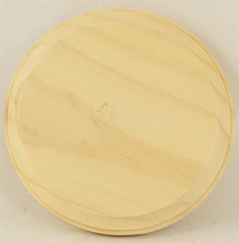 PL7960 5" Round Pine Wood Plaque