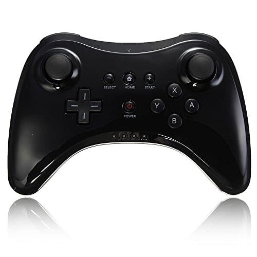 Wireless Game Controller,Bigaint Black Classic Gamepad Joypad Remote for Nintendo Wii U Pro
