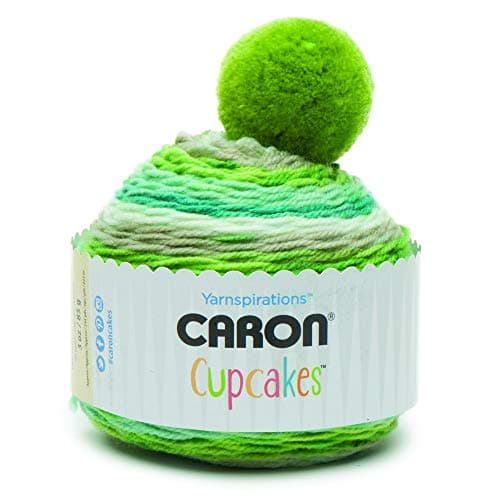 Caron Cupcakes Crochet Beanie (Mint Smoothie)