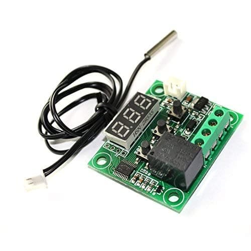 Generic W1209 Digital LED DC 12V + NTC Sensor heat cool temp thermostat temperature switch Module On/Off Controller electronic Board DIY