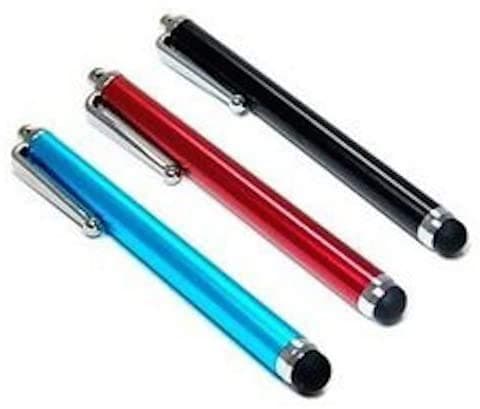 BlastCase 3 Pack of Stylus Black Blue Red Universal Touch Screen Pen for Ipad 2 Ipod Iphone 4 4S 3g 3gs, 4s, Motorola Xoom, Samsung Galaxy Tab 8.9 10.1, Blackberry Playbook HTC Flyer Evo View Tablet