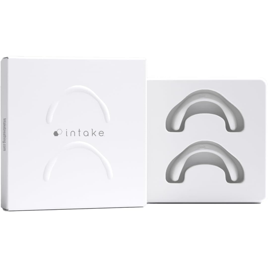 Intake Breathing Extra Intake Bands (Pack of 2), Extra-Small (S1), Matte White. (Tabs NOT Included)