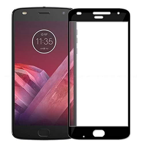 for Motorola Moto Z2 Play Screen Protector - [2 Pack] Full Coverage Anti Scratch Screen Tempered Glass for Moto Z2 Play