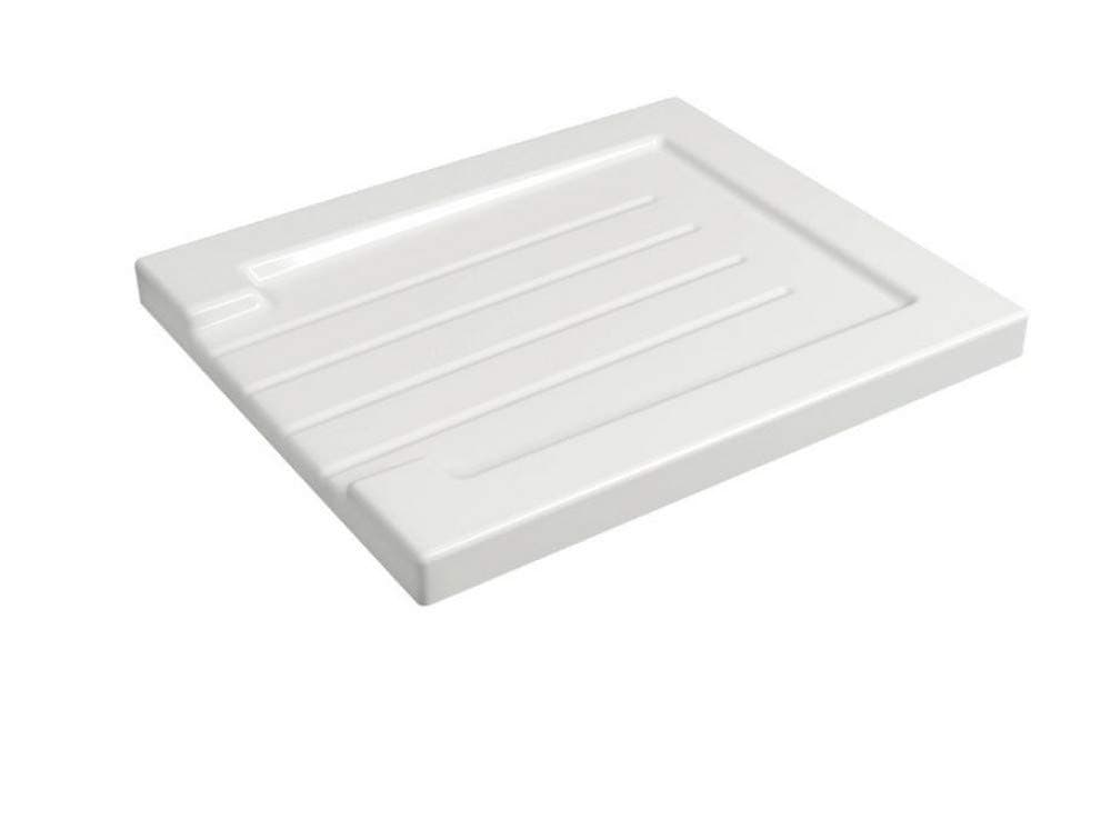Reginox Grooved Ceramic White Belfast Kitchen Sink Drainer