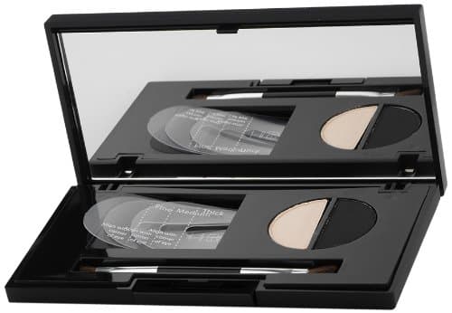 Hi Brow 24 Powder Compact (Dark Charcoal)