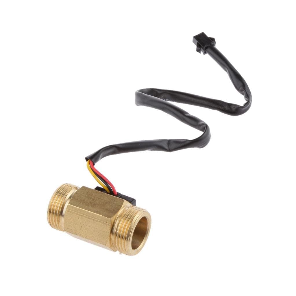 Lina Trading G3/4 Threaded Water Hall Flow Sensor Switch Flowmeter Water Control Copper (51006119KSH)