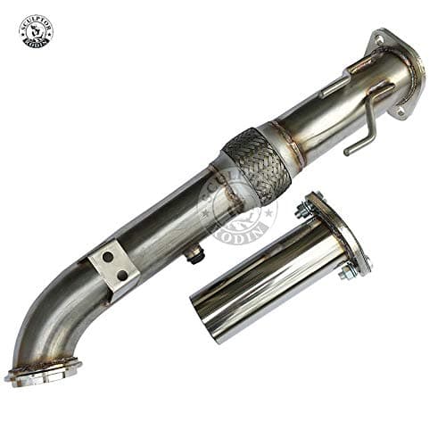 Catless Downpipe For Ford Focus ST 2.0L Ecoboost 13 up 3" Catless Flex Turbo Downpipe bolt-on K8-DP401