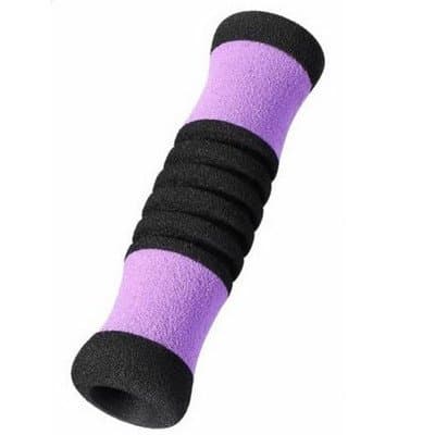 Cane Replacement Offset Hand Grip Color: Purple / Black