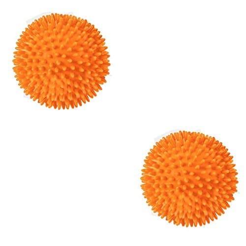 Mambo Max 2 Massage Balls, 6 cm, Orange, Cervical Spine / Body / Hand / Foot Massage Ball Hedgehog MSD