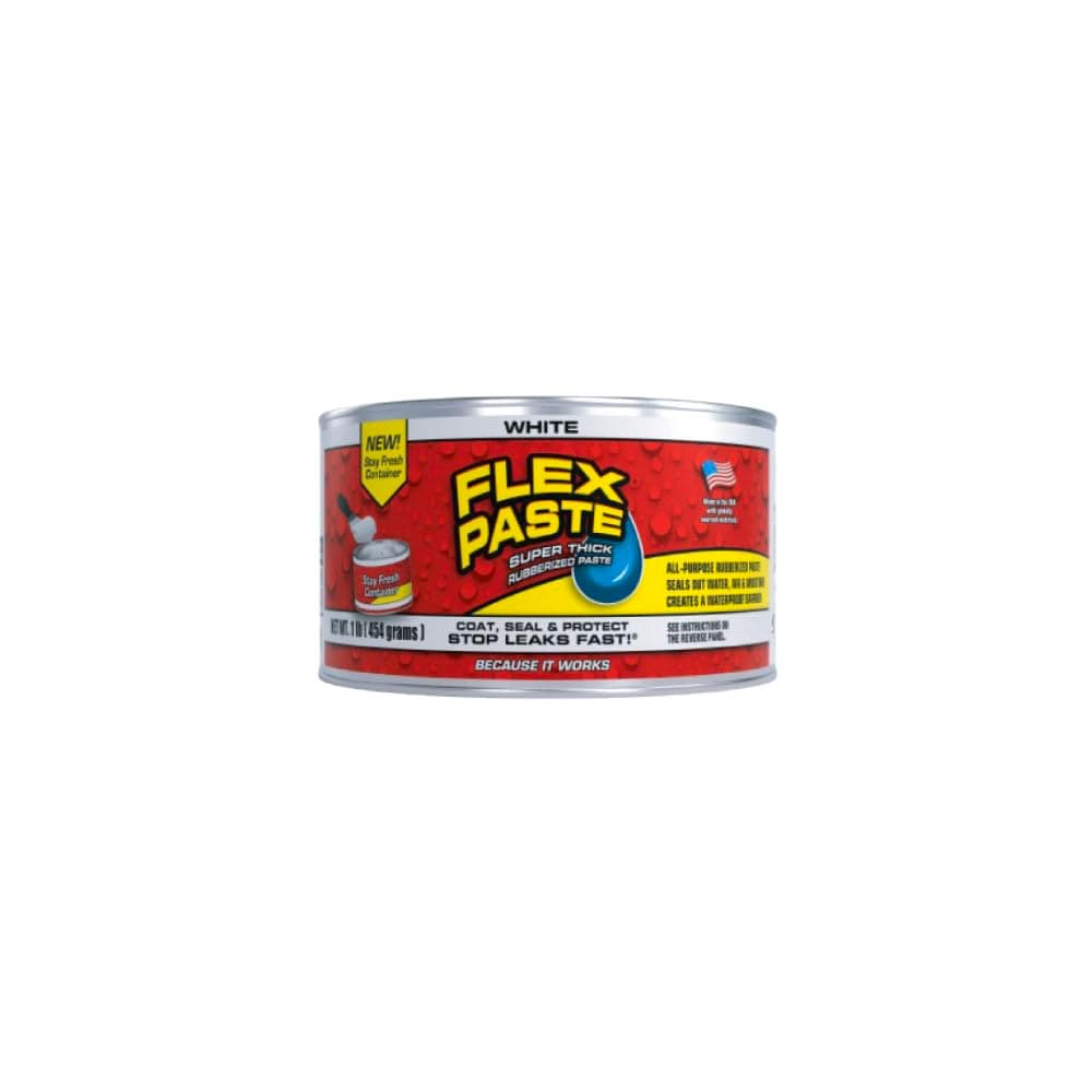 Flex Seal Paste 1 lb Jar (White)
