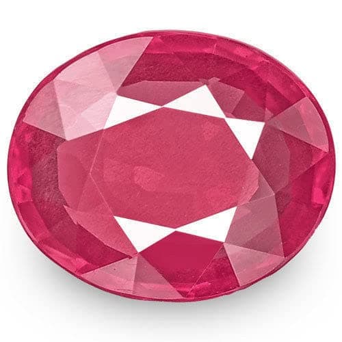LMDPRAJAPATIS 2.50 Carat Natural AA++ Quality Ruby Manik Stone Original Earth Mind Certified Natural Loose Gemstone{Lab - Teseted}