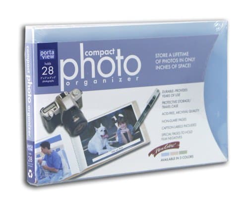 Compact Photo Organizer with Case 28 ct.