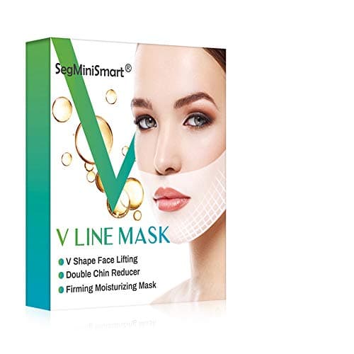V Line Mask, Chin Up Patch, Double Chin Reducer Mask V Shaped Slimming Face Mask Moisturizes and Tightens Mask