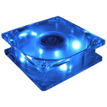 CFBL-80-ST 80mm Blue LED Case Cooling Fan