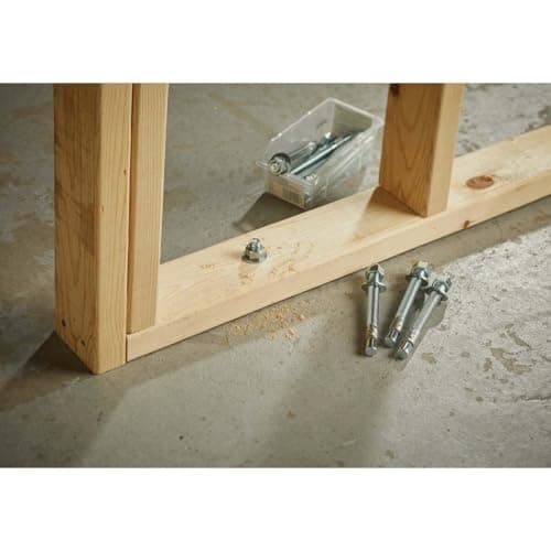 Red Head 1/2 in. x 3-3/4 in. Wedge Anchor 10CT