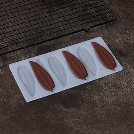 Royals Silicone Garnishing Moulds (Big Leaf)