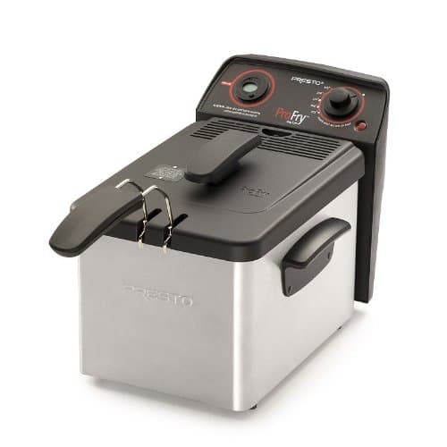 PRESTO® Stainless Steel ProFly Plus Immersion Element Deep Fryer