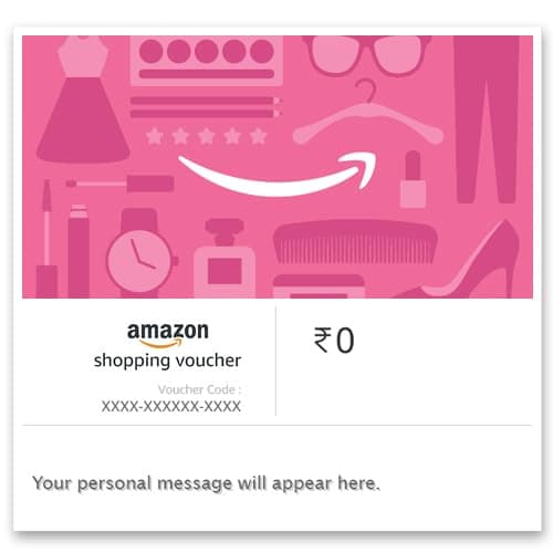 Amazon Shopping Voucher | Valid for physical products on Amazon.in