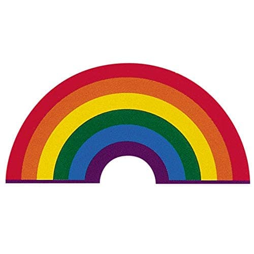 Little Rainbow - Window Sticker/Decal - 5” X 2.5" Translucent Y