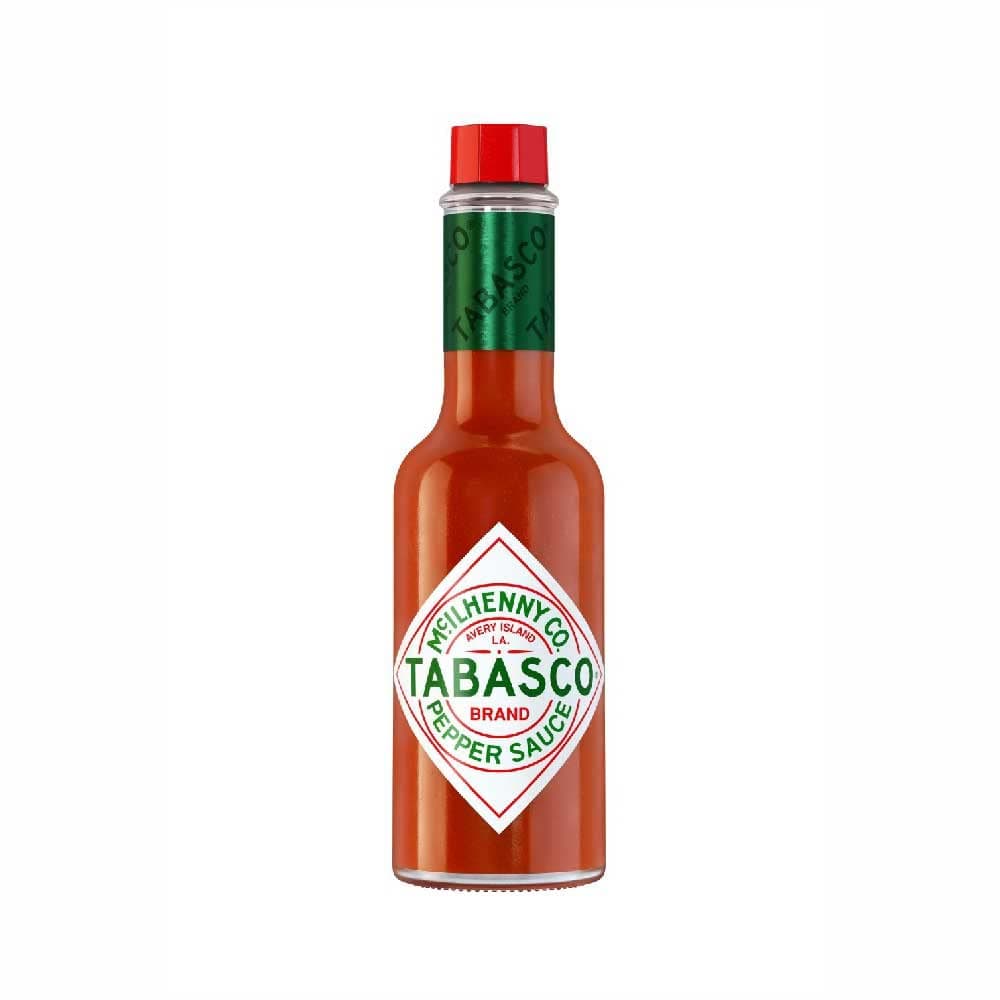 Tabasco Red Pepper Original Sauce 150 ML, Non-GMO Project Verified, Vegan, Gluten free, No added Colour or Presevatives