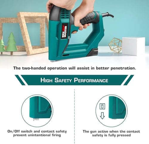 Basic 2 in 1 staple and nail gun