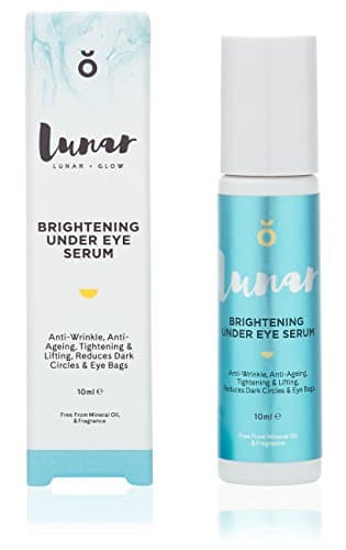 Brightening Under Eye Serum by Lunar. An Under Eye Roller That Combats Wrinkles, Dark Circles and Puffy Eyes - 10ml / 0.34 fl.oz