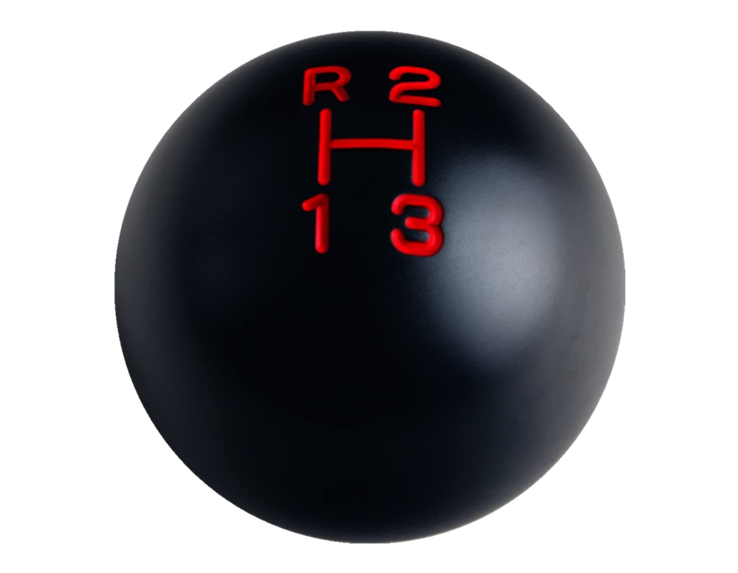 DEWHEL 3/8"-16 Manual Shift Knob 3 Speed Pattern Aluminum Compatible with Hurst Chrome Shifter Sticks