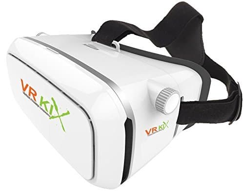 VRKiX Virtual Reality 3D Glasses, VR Headset for 360 Degree Viewing in Smartphone, Compatible with Google Cardboard app