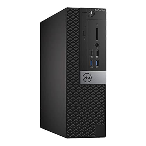 (Refurbished) Dell Intel 6th Gen Core i5 Desktop (16GB RAM/1 TB HDD/128SSD /Windows 10 Pro/MS Office/Intel Integrated Graphics,Black)Optiplex 5040