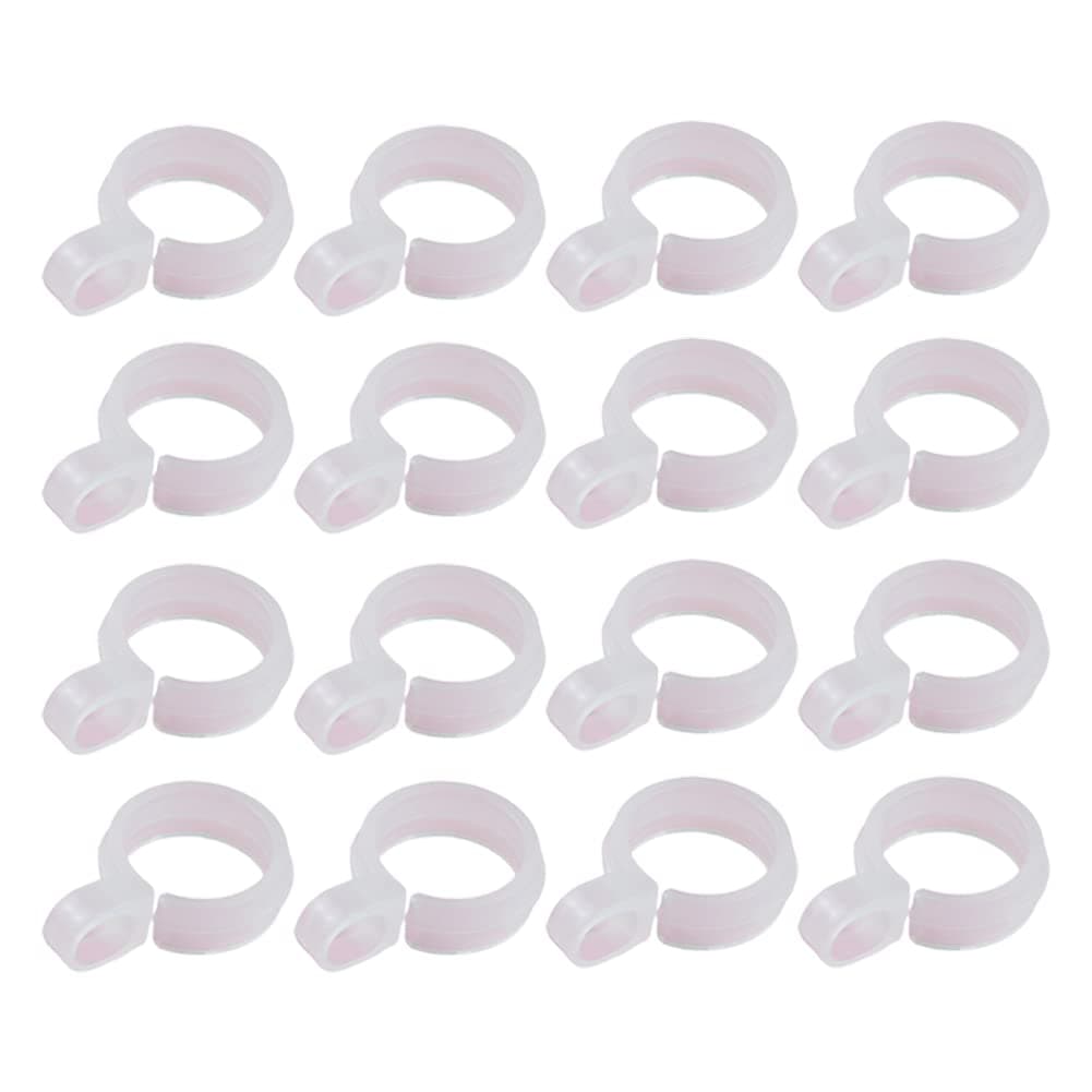 ccHuDE 50 Pcs Plastic Windproof Hanger Hooks Clothes Hanger Buckle Clip Laundry Hanging Hooks Closet Rod Hanging Tool for Drying Rack