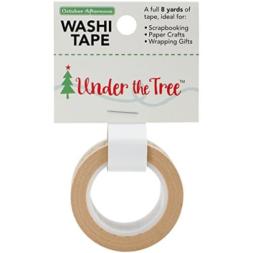 October Afternoon Under The Tree Music Notes Scrapbook Washi Tape