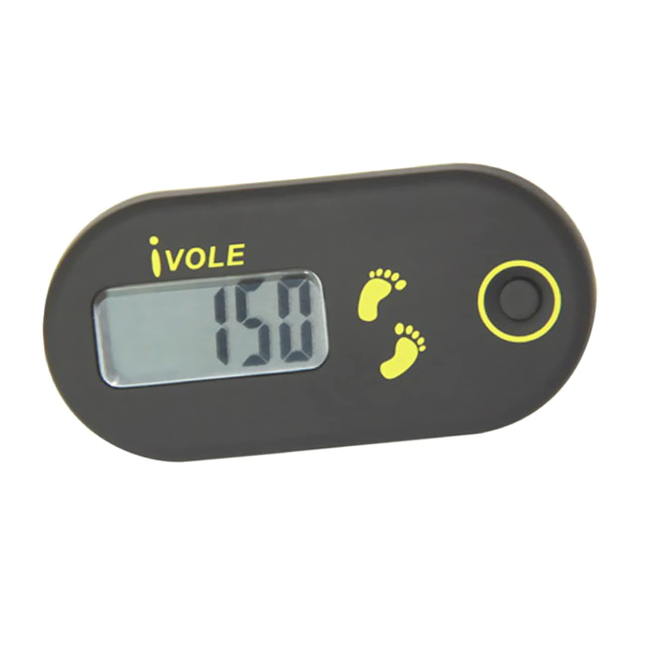 Kisangel Digital Counter 3D Simple Step Counter Walking Step Counter Pedometer Clip on E Clips for Step Tracker Pocket Tool