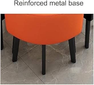 Kitchen Breakfast Bar Table And Chair Set, Dining Round Table Soft Backrest Seat Modern Style Furniture Coffee Kitchen, Space-Saving Furniture Office Conference Tables ( Color : Green and white )