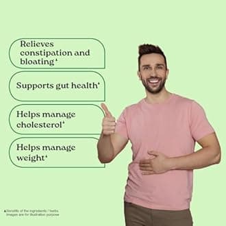 A TATA Product - Organic India Sat Isabgol Psyllium Whole Husk Powder - 100g, With Dietary Fiber, Supports Heart Health & Digestive System, Gluten Free, Non-GMO Project Verified, NPOP & USDA Certified