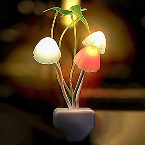 JUMPOW Spa Night Lamp Auto On/Off Sensor (Crown Plug, Power Saver, Multicolor, Pack of 1)