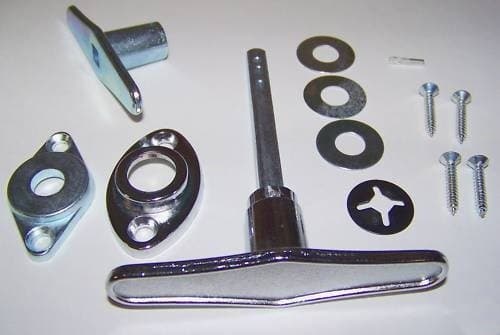 Building & Hardware Garage Door Lock " T " HANDLE ASSEMBLY