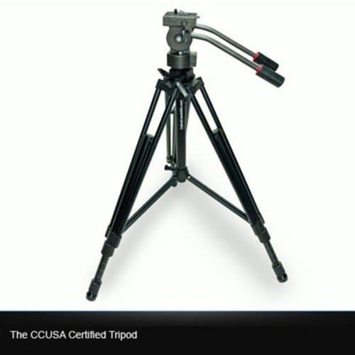 CCUSA Certified Tripod w/ Two Way Fluid Head
