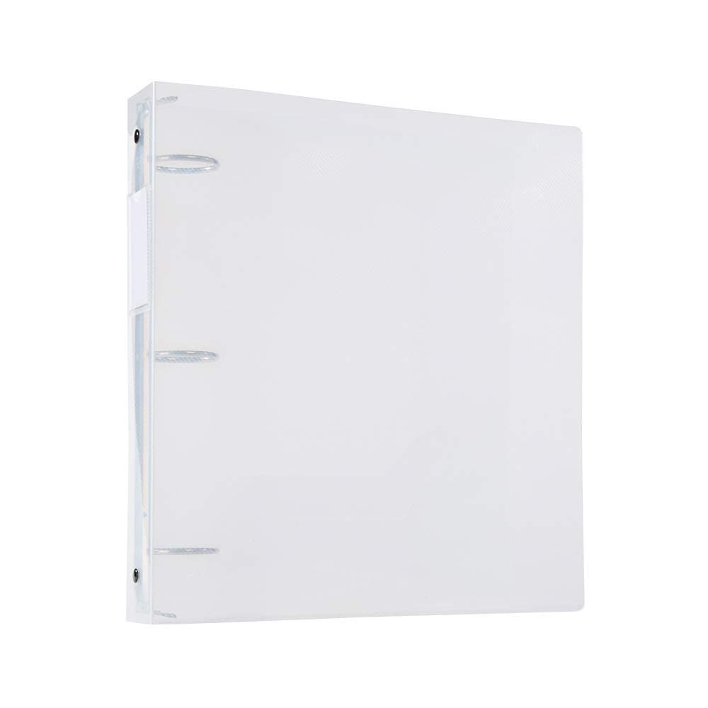 FilexecProducts 1.5-Inch 3 Ring Binder, Clear, Pack of 2 (50298-64233)