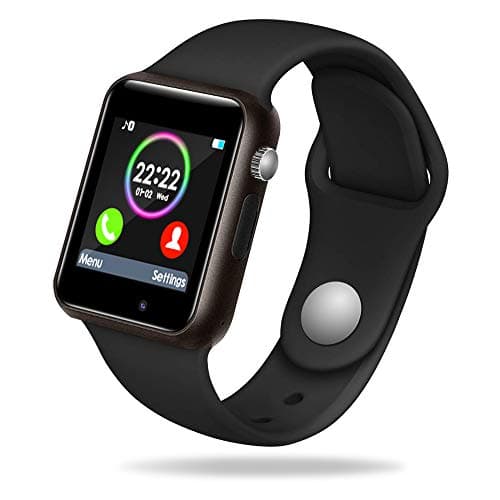 Lansen Smart Watch Compatible with iPhone 5s/6/6s/7/7s and Android 4.3 Above, Anti Lost and Pedometer Fitness Tracker (Partial Functions)