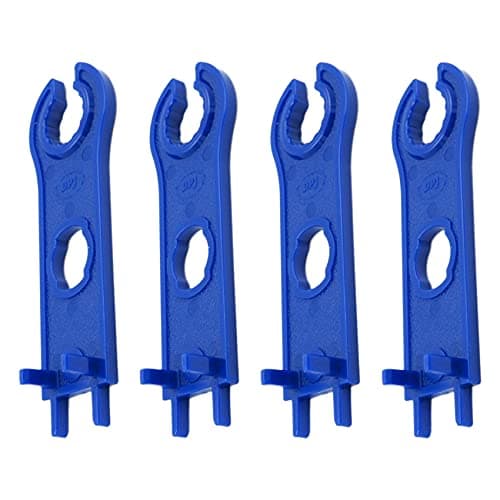 JSM 2 Pair Solar Spanner Wrench for MC4 Connectors, Solar Connector Tool Assembly Spanners Wrenches, Solar Panel Connector Tool, Solar PV Disconnect removal Tools