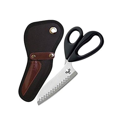 CS Florina Duo Knife & Scissors Pouch Portable Multi Function Camping Outdoor