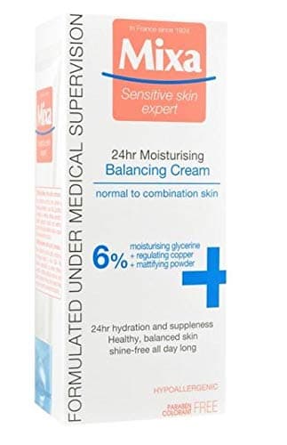 Mixa Light Balancing Face Cream 24h 6% Moisturizer Normal & Combination Skin 50ml France Sensitive Skin Expert Since 1924