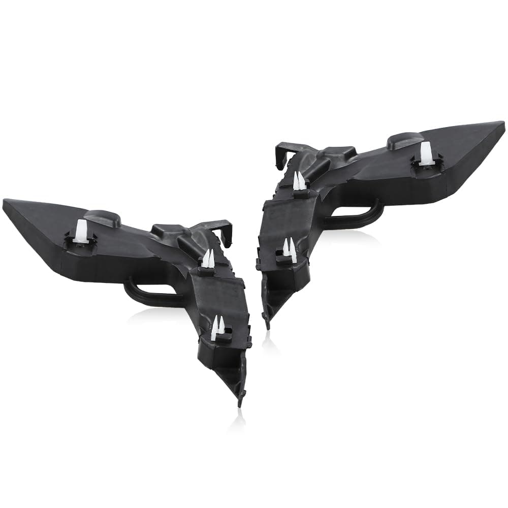 PIT66 Front Bumper Retainers Brackets Set Compatible with 2017-2018 Hyundai Elantra Sedan 2pcs Front Left Driver and Right Passenger Side Bumper Retainers Brackets 86513F2000 86514F2000