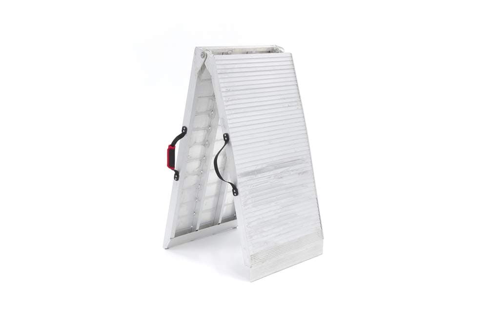 Ace Bikes AceBikes Foldable Motorcycle Loading Ramp Silver 57 cm 500 kg Aluminium Portable