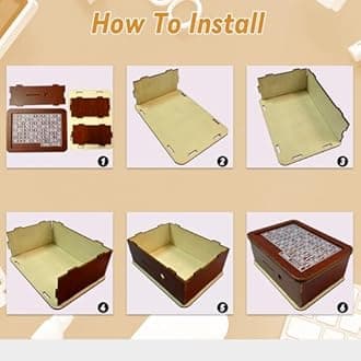 Retro Wooden Piggy Bank - Personalised Money Saving Box With Counter for Kids & Adults