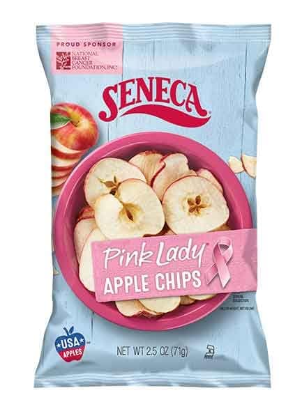Seneca Foods Crispy Apple Chips, 6-Pack 2.5-Ounce Packages (Pink Lady)