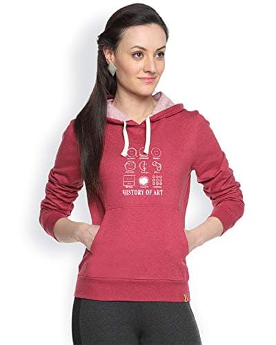 Campus Sutra Women's Cotton Sweatshirt