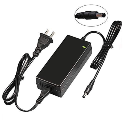 Mouow 42V 2A Power Adapter DC Port Inline Connector for 36V li-ion Battery Pack,36V Electric Bike Lithium Battery Charger