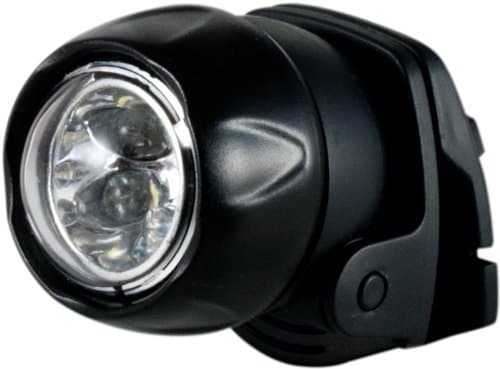 Lucent Ace DHL-1060-5 LED Headlamp with Hat Clip Light, Black