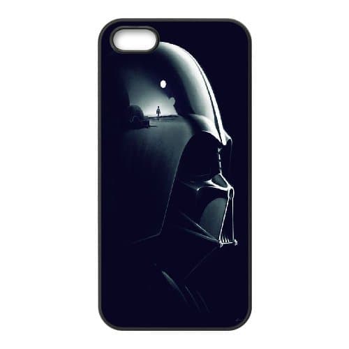 [Darth Vader Series] IPhone 5,5S Case Star Wars Darth Vader Silhouette - Black